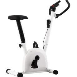 vidaXL Hometrainer met bandweerstand wit