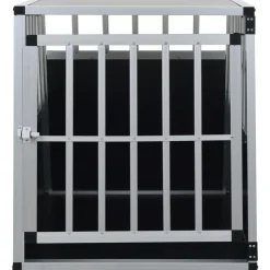 vidaXL Hondenbench met enkele deur 65x91x69,5 cm