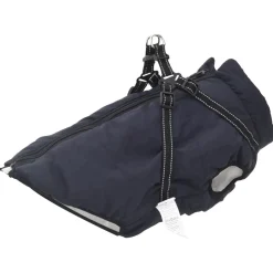 vidaXL Hondenjas Marineblauw L48 Fleece en polyester