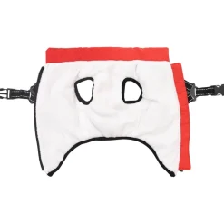 vidaXL Hondenjas Rood L36 Fleece en polyester