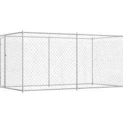 vidaXL Hondenkennel voor buiten 382x192x185 cm