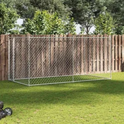 vidaXL Hondenkennel voor buiten 382x192x185 cm
