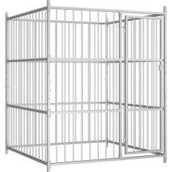 vidaXL Hondenkennel voor buiten 150x150x185 cm