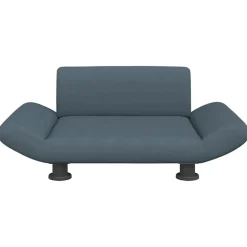 vidaXL Hondenmand 70x45x28 cm stof donkergrijs