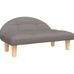 vidaXL Hondenmand 70x52x30 cm stof taupe