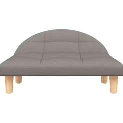 vidaXL Hondenmand 70x52x30 cm stof taupe