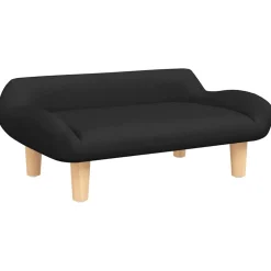 vidaXL Hondenmand 70x40x24 cm stof zwart