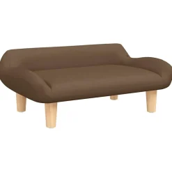vidaXL Hondenmand 70x40x24 cm stof bruin