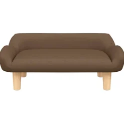 vidaXL Hondenmand 70x40x24 cm stof bruin