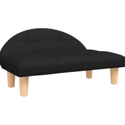 vidaXL Hondenmand 70x52x30 cm stof zwart