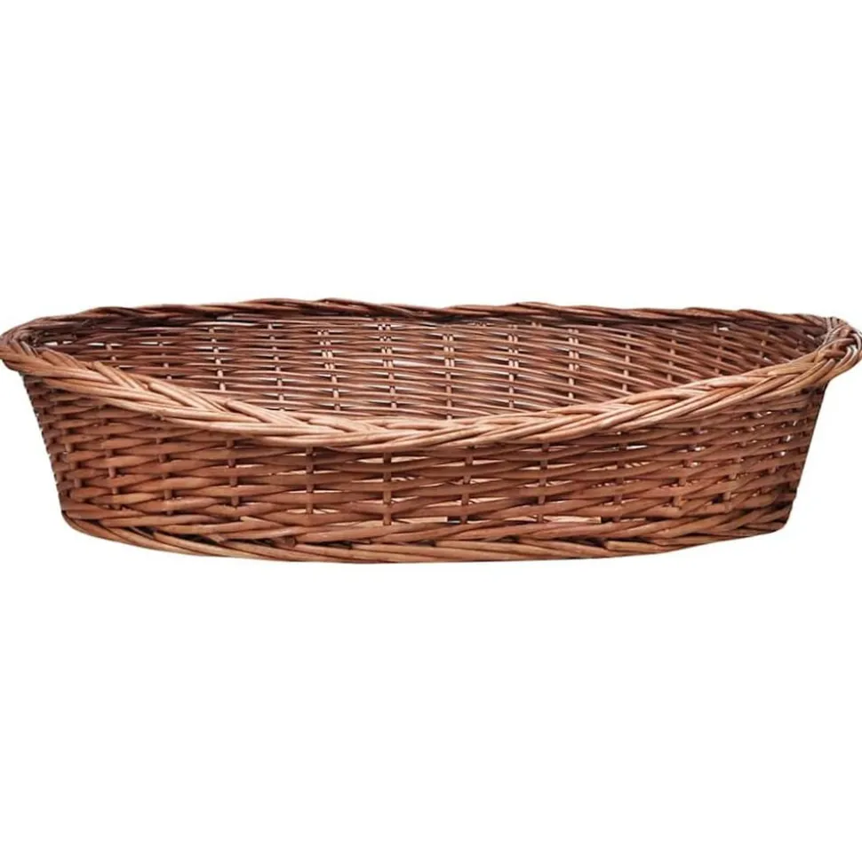 vidaXL Hondenmand/huisdierenbed 90 cm natuurlijk wilgen