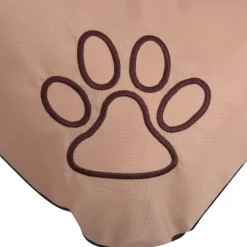 vidaXL Hondenmatras maat L beige