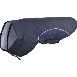 vidaXL Hondenregenjas met reflecterende strips polyester blauw XXS
