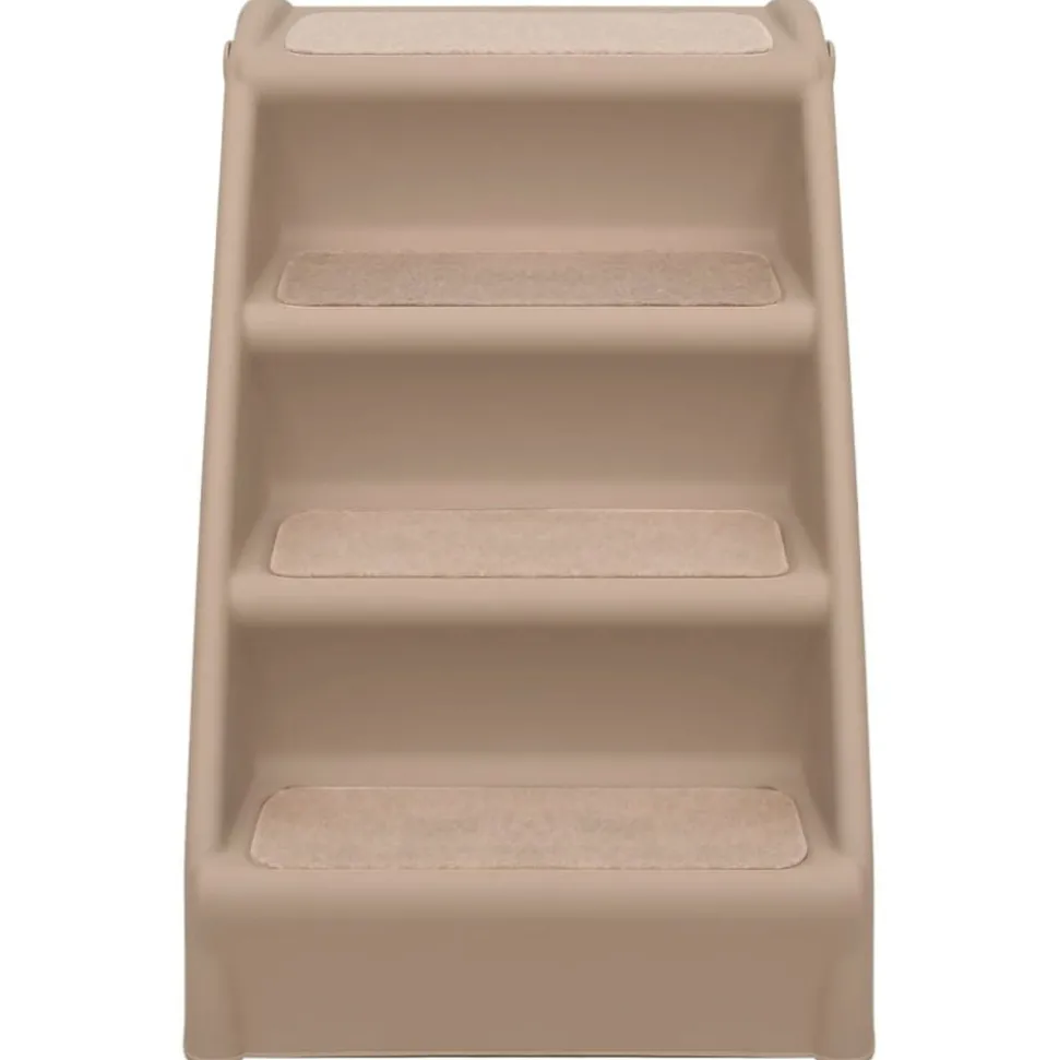 vidaXL Hondentrap inklapbaar 62x40x49,5 cm bruin