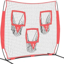 vidaXL Honkbaloefennet Zwart 214,5 x 89,5 x 181 cm Polyester