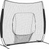 vidaXL Honkbaloefennet Zwart 250 x 106 x 209 cm Polyester