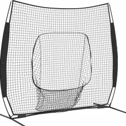 vidaXL Honkbaloefennet Zwart 250 x 106 x 209 cm Polyester