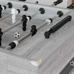 vidaXL Honkbaltafel Grijze Sonoma 146,5 x 74 x 85 cm Bewerkt hout