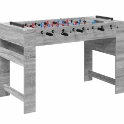 vidaXL Honkbaltafel Grijze Sonoma 125 x 60,5 x 80 cm Bewerkt hout