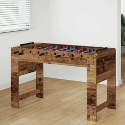 vidaXL Honkbaltafel Oudhout 125 x 60,5 x 80 cm Bewerkt hout