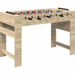 vidaXL Honkbaltafel Sonoma Eiken 125 x 60,5 x 80 cm Bewerkt hout