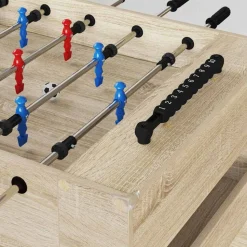 vidaXL Honkbaltafel Sonoma Eiken 125 x 60,5 x 80 cm Bewerkt hout