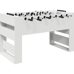 vidaXL Honkbaltafel Wit 146,5 x 74 x 85 cm Bewerkt hout