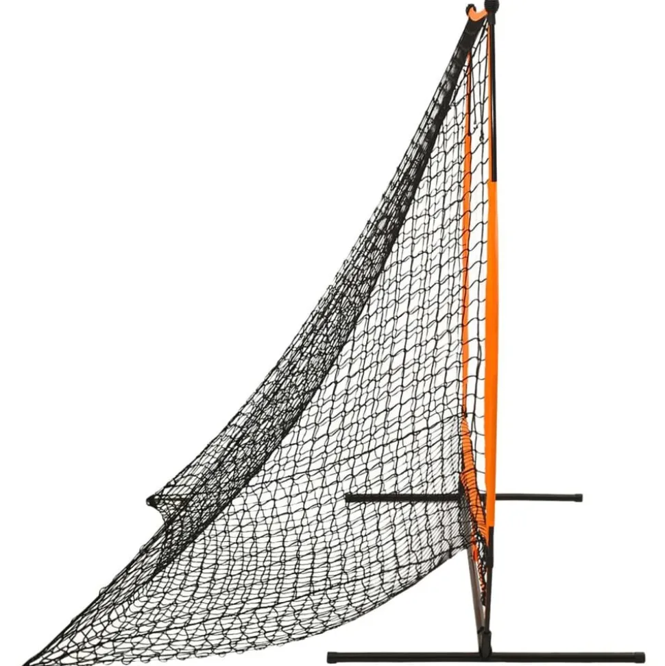 vidaXL Honkbaltrainingsnet 174x76x158,5 cm zwart