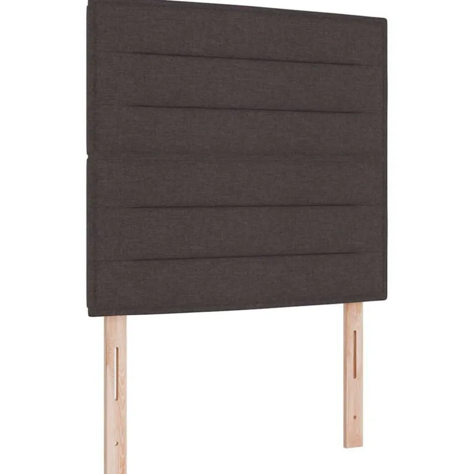 vidaXL Hoofdbord Donkerbruin 80 cm Stof