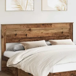vidaXL Hoofdbord Oud Hout 100 cm Bewerkt hout