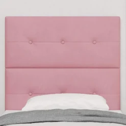 vidaXL Hoofdbord Roze 80 cm Fluweel