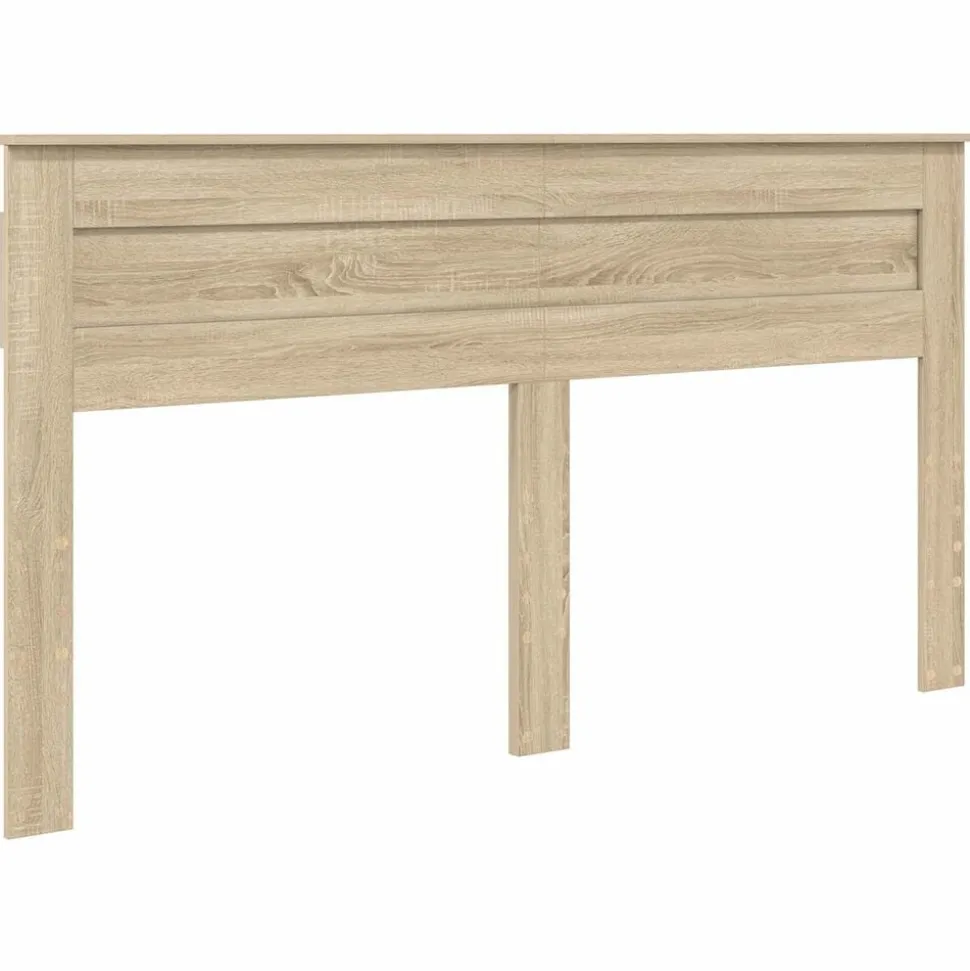 vidaXL Hoofdbord Sonoma Eiken 100 cm Bewerkt hout