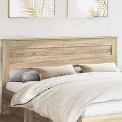 vidaXL Hoofdbord Sonoma Eiken 100 cm Bewerkt hout