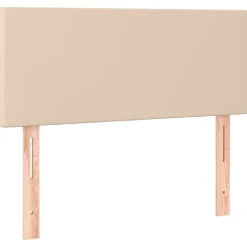 vidaXL Hoofdbord 80x5x78/88 cm kunstleer cappuccinokleurig
