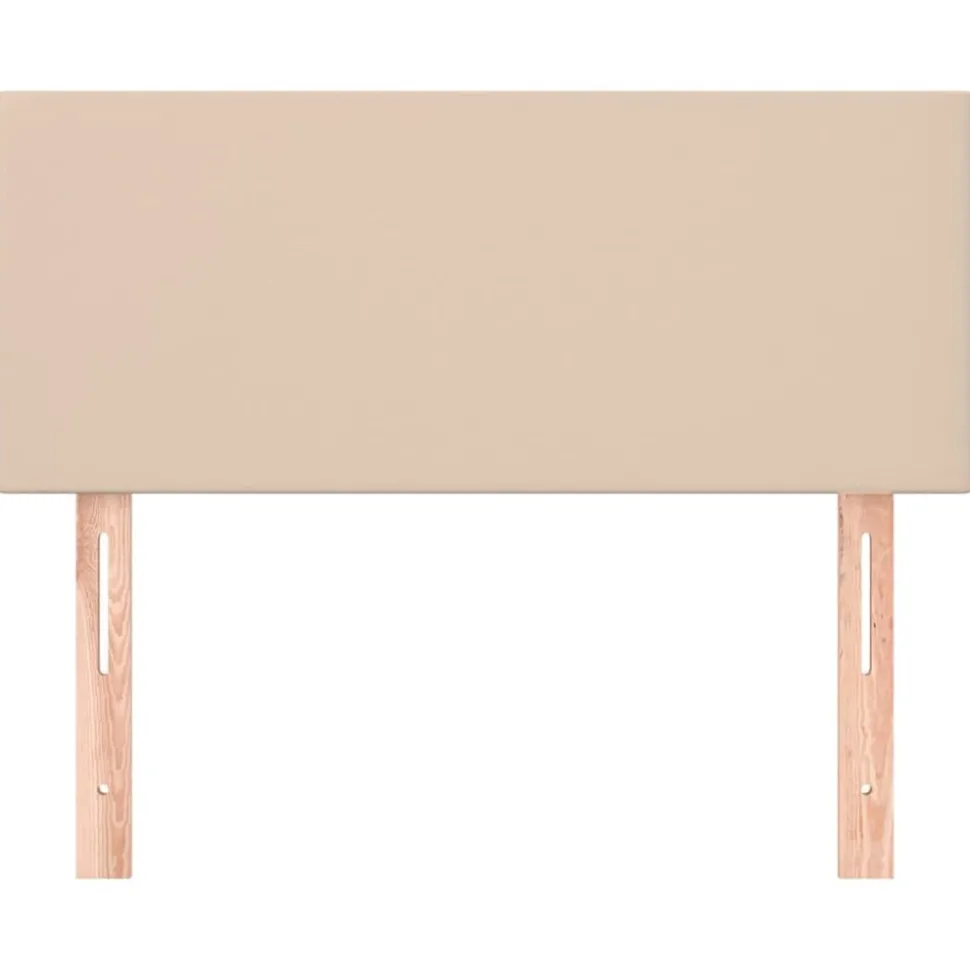vidaXL Hoofdbord 80x5x78/88 cm kunstleer cappuccinokleurig