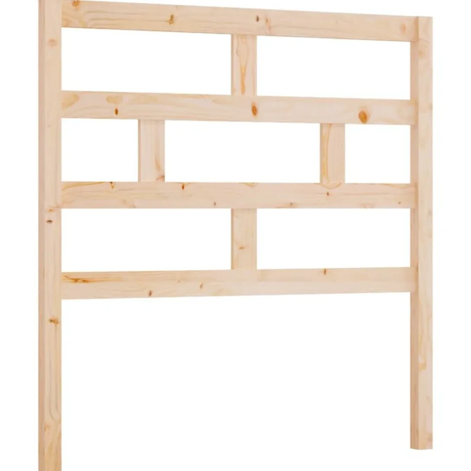 vidaXL Hoofdbord 81x4x100 cm massief grenenhout