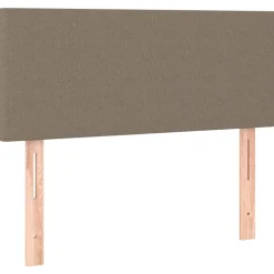 vidaXL Hoofdbord 80x5x78/88 cm stof taupe