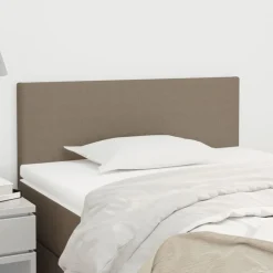 vidaXL Hoofdbord 80x5x78/88 cm stof taupe
