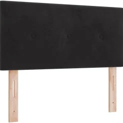 vidaXL Hoofdbord Zwart 80 cm Fluweel