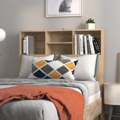 vidaXL Hoofdbordkast 100x19x103,5 cm sonoma eikenkleurig
