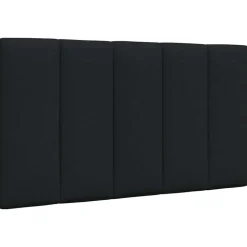 vidaXL Hoofdbordkussen "Hanko" 80 cm stof zwart
