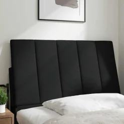 vidaXL Hoofdbordkussen "Hanko" 80 cm stof zwart