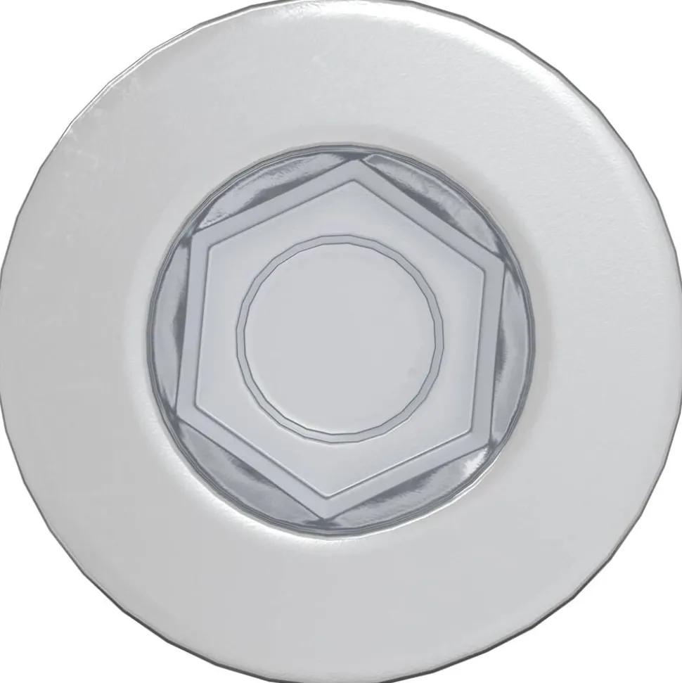 vidaXL Hoofdkapbout 2 pcs Zilver M7 x 40 mm Staal
