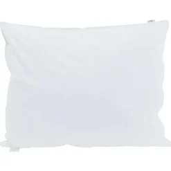 vidaXL Hoofdkussen met kussen Wit 40 x 60 cm Veren
