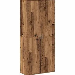 vidaXL Hoogboard Oud Hout 80 x 35 x 180 cm Bewerkt hout