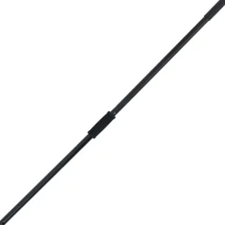 vidaXL Hooivorksteel Ø3,5x127,5 cm zwart staal