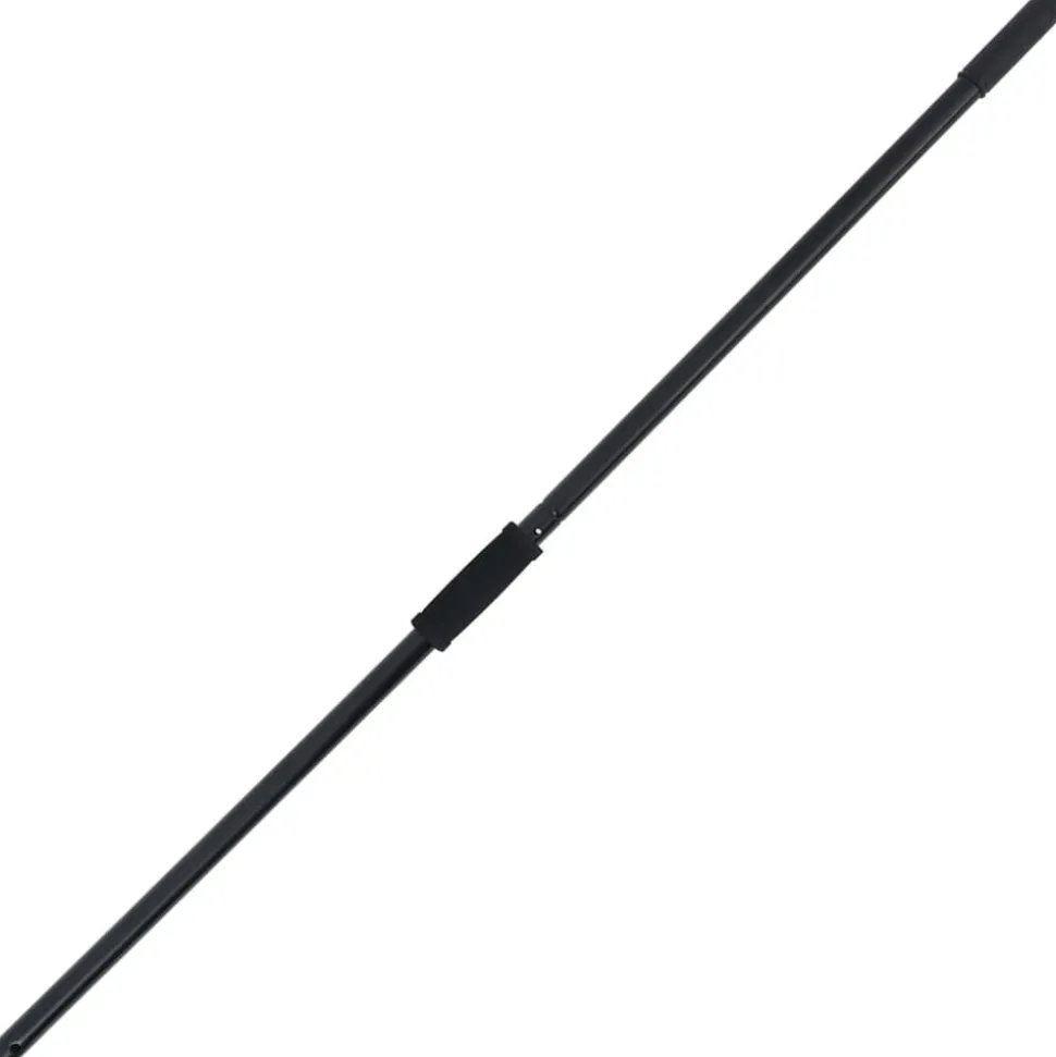 vidaXL Hooivorksteel Ø3,5x127,5 cm zwart staal
