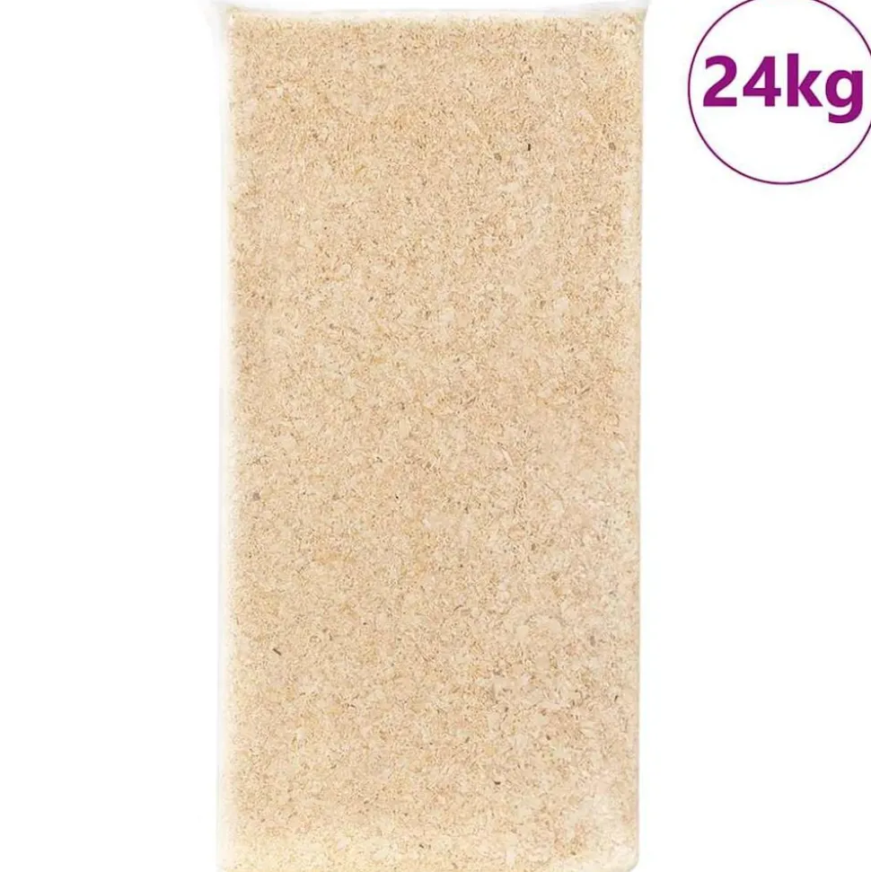 vidaXL Houtkrullen voor strooisel voor dieren naaldhout 24 kg