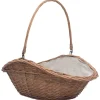vidaXL Houtmand met handvat 60x44x55 cm natuurlijk wilgenhout