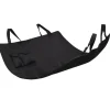 vidaXL Huisdieren achterbankhoes 148x142 zwart